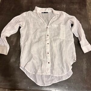 White Linen Shirt